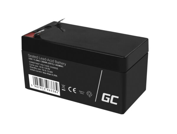 AGM aku Green Cell 12V 1.3Ah