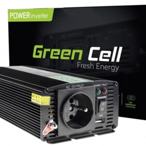 Auto inverter Green Cell 24V - 230V 1000/2000 W