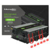 Inverter Qoltec Monolith 12V - 230V, 2000/4000 W (puhas siinus)