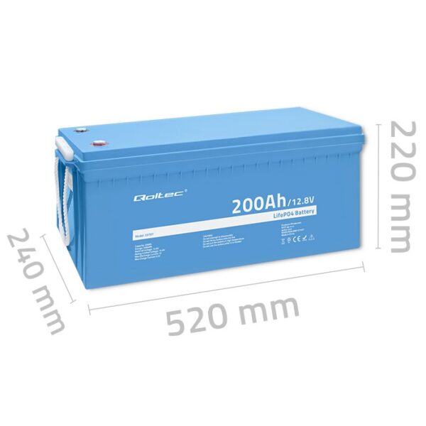 Liitiumaku LiFePO4 12.8V 200Ah - Image 2